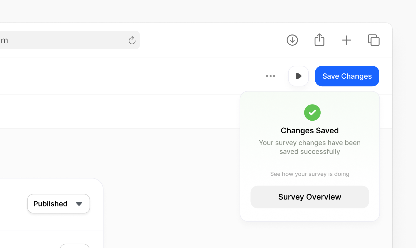 Builder preview improvements