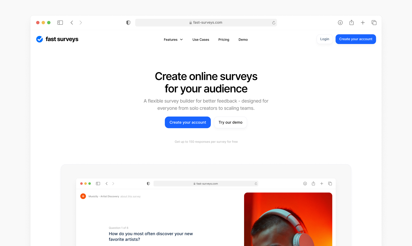 New homepage