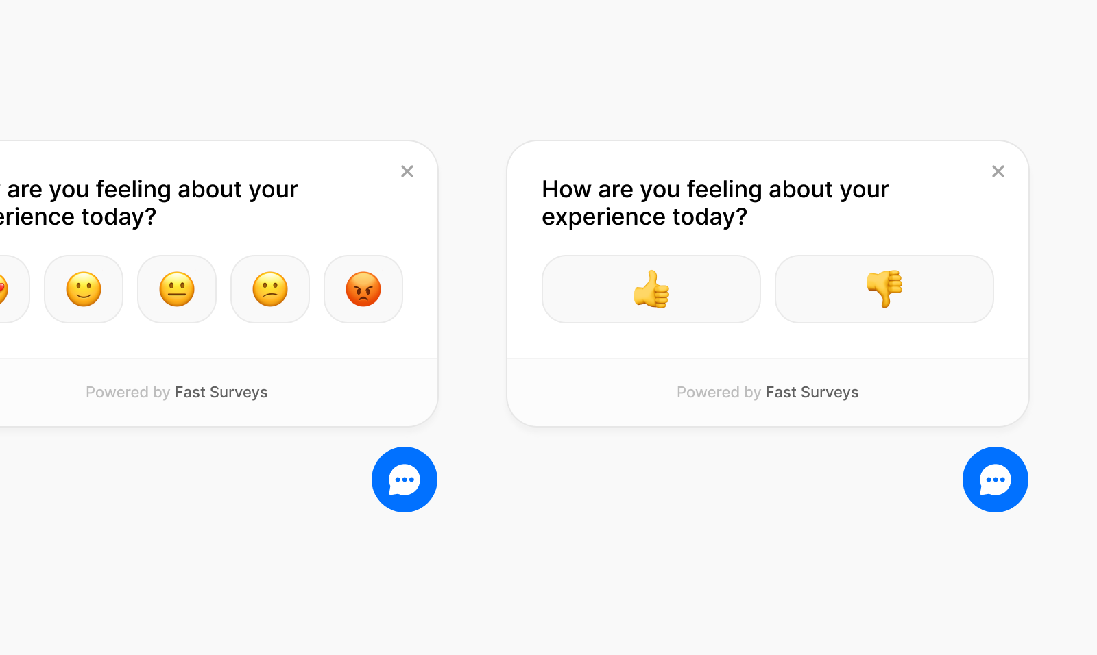 Website feedback widgets are now live