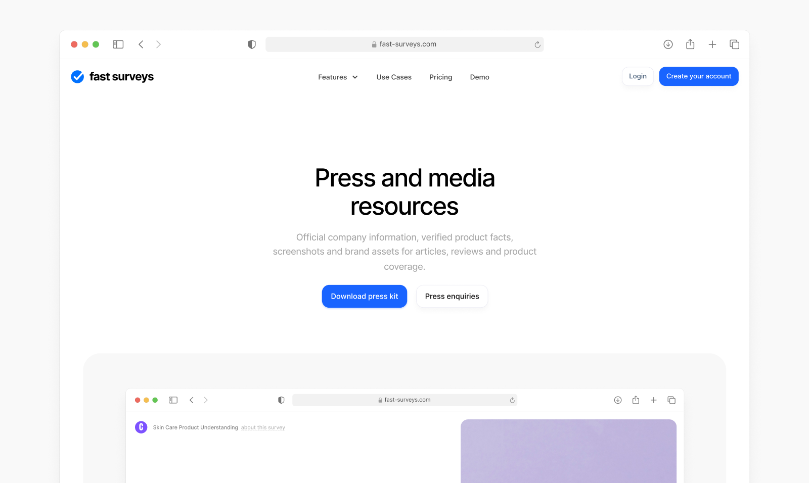 Press and brand resources